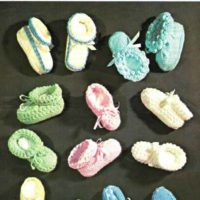 Trio Knits 70 - Bootees