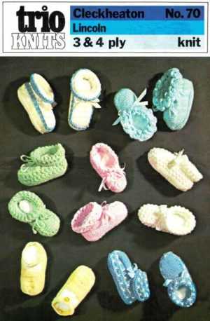 Trio Knits 70 - Bootees