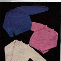 Trio Knits 81 - Three Toddler Pullovers