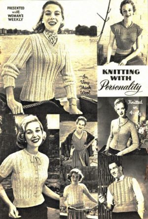 Knitting with Personality from the Woman's Weekly