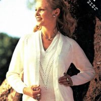 Carousel L493 - Halter Top and Cardigan