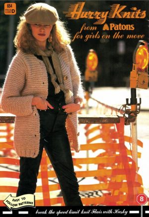 Patons 654 - Hurry Knits for girls on the move - Image 8