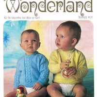 Sirdar 3074 - Sweaters for 12 to 18 months for boy or girl