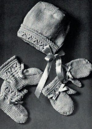 Paragon 101 - Baby's Bonnets, Bootees, Mittens, Shawls and Covers - Image 6