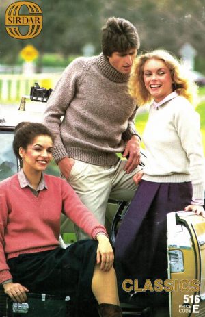 Sirdar 516 - Adult Classic Sweaters