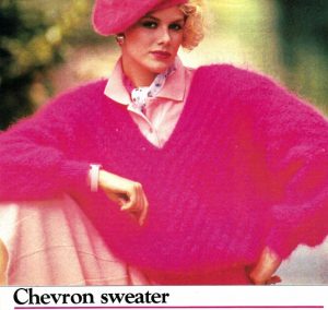 Designer Knitwear from the Woman's Day February 1985 - Image 6