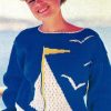 Designer Knitwear from the Woman's Day February 1985 - Image 2