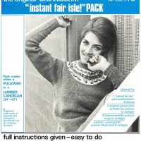 Cairngorm 78 - Fair Isle pullover or lumber cardigan