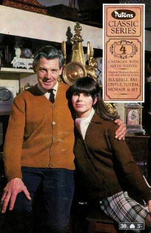 Patons Classic Series Book 4 - Cardigan with set in sleeves