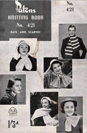 Patons P&B 421 - Hats and Scarves - Image 15