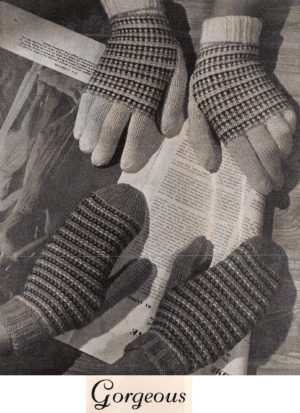 Patons R10 - Gloves for Ladies and children - gallery image - gorgeous