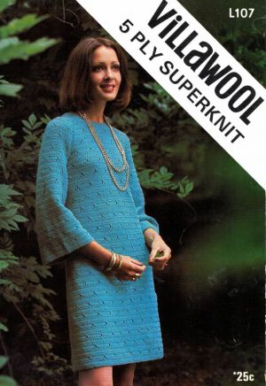 Villawool L107 - crocheted dress - product image