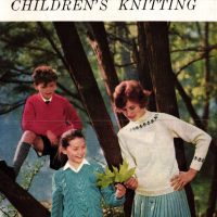 Best of all Children's Knitting - Womans Realm 1963