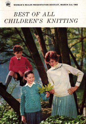Best of all Children's Knitting - Womans Realm 1963