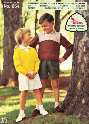 Patons 654 - Childrens Wear 2 to 8 - Image 12