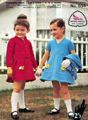 Patons 654 - Childrens Wear 2 to 8