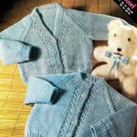 Villawool L619 - Baby's Cardigan
