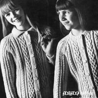 Bellmans 1118 - Two in Aran - Cardigans