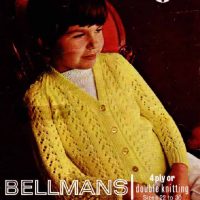 Bellmans 571 - Sitting Pretty - Girl's Cardigan