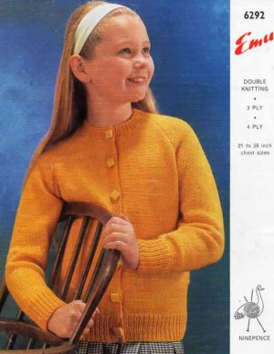 Emu 6292 - Child's Cardigan