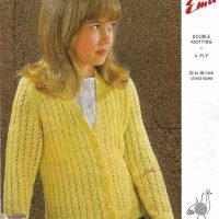 Emu 6421 - Child's Lace Cardigan