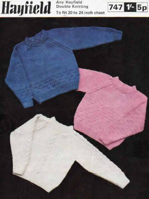 Hayfield 747 - Toddler's Sweaters