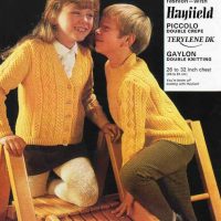 Hayfield 969 - Children's Sweater and Cardigan