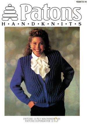 Patons 1034 - Lady's cardigans