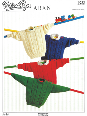 Peter Pan P733 - Children's Sweaters