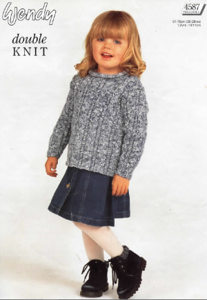 Wendy 4587 - Girl's Sweater