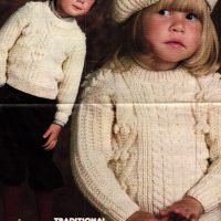 Woman Magazine 1960s - Knitted jumper beret and pull on cap