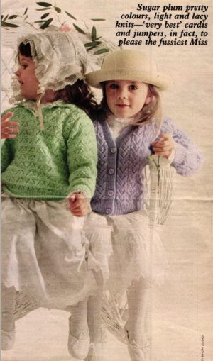 Womans Own - What little girls are made of cardigans and jumpers - Image 2