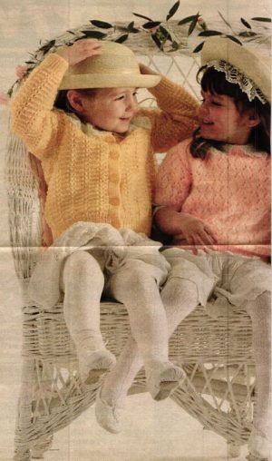 Womans Own - What little girls are made of cardigans and jumpers