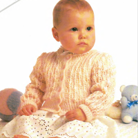 Peter Pan P517 - Baby's Cardigan
