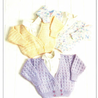 Peter Pan P632 - Cross Over Cardigans
