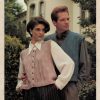Patons 1121 - Lady man vests - gallery image - Pattern 3 - back cover