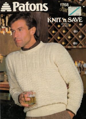 Patons 1768 - knit and save - product image - front cover
