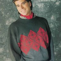 Patons 897 - Handknits for Men - product image - front cover - 1 Mans Jumper