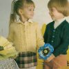 Sirdar 113 - Stepping out - gallery image - 16 17 Bobbles V and Round Neck Cardigans