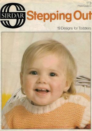 Sirdar 113 - Stepping out - product image - front cover - 3 4 Peaches and Cream