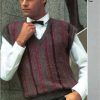 Crucci - 20 - gi - 2 valentino striped v neck vest