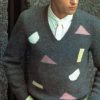 Crucci - 20 - gi - 3 pure wools v neck jersey