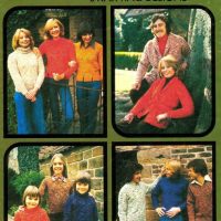 Patons 500 - Family Cottage Knit 8 designs - pi - front cover
