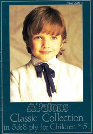 Patons 51 - Classic collection for children - pi - front cover