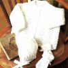 Peter Pan 25 year celebrations - gi - T168 matinee coat bonnet and mitts