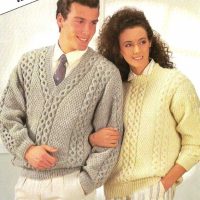 Tivoli 707 - His and Her Sweaters - pi - front cover