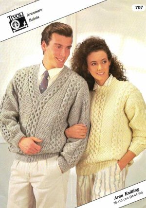 Tivoli 707 - His and Her Sweaters - pi - front cover