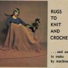 WW 1972 Afghans - gi - machine knit rug