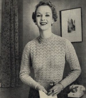 WW Home Knitting - gi - in pyramid pattern