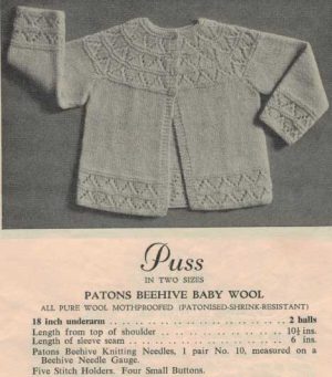 Patons Knitting Book R 21 - puss